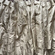 Pr Laura Ashley Silk Curtains