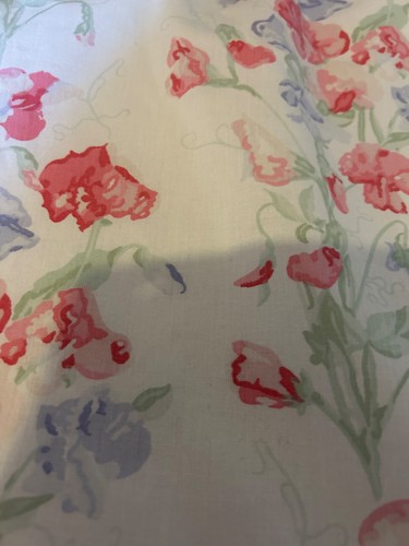 Pair vintage lined curtains - pair,